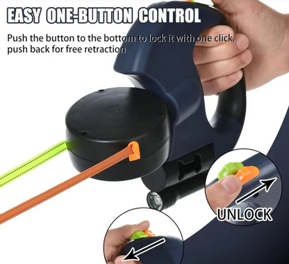 TwinControl Retractable Leash