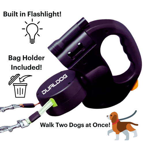 The DualDog - 2 in 1 Pet Leash