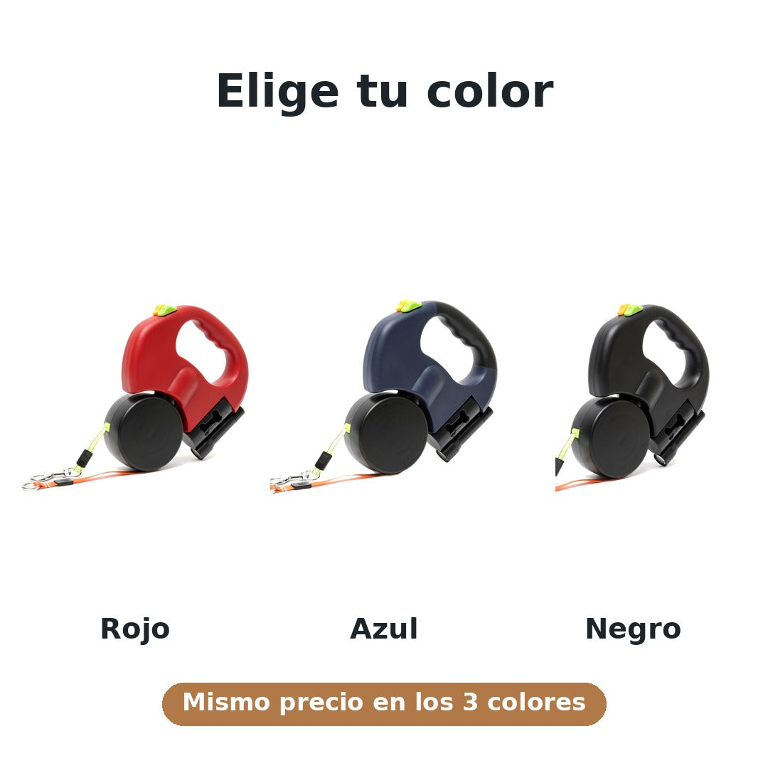 Dual Dog en rojo, azul y negro
