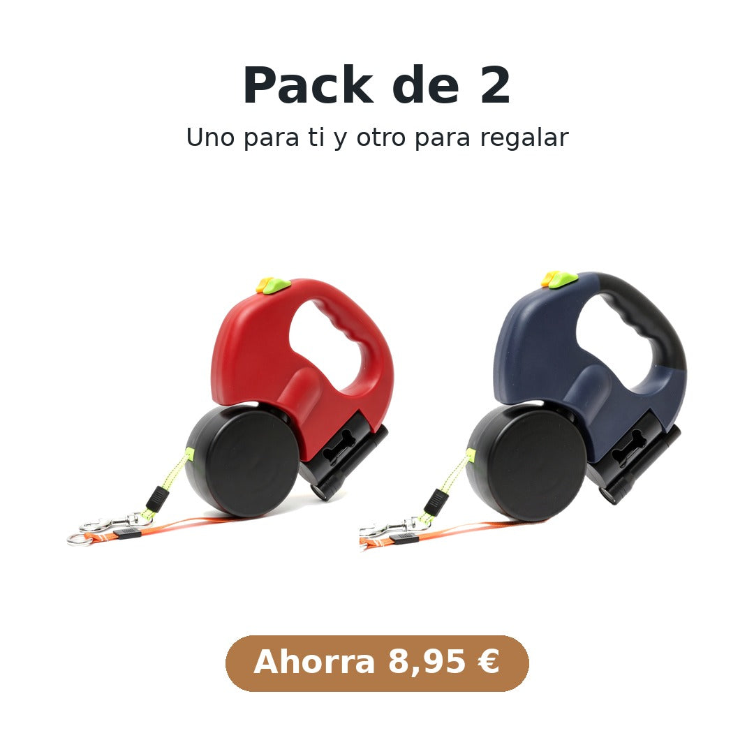 Pack de 2 correas Dual Dog